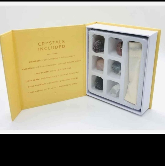 Zodiac Crystal Collection 6 Stone Kit For Air Signs Aquarius, Gemini, Libra. - Picture 6 of 6